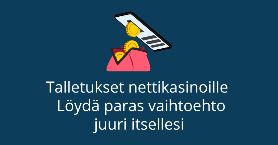 Talletuksen tekeminen