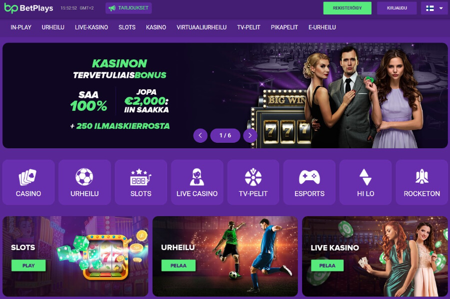 Betplays arvostelu etusivu