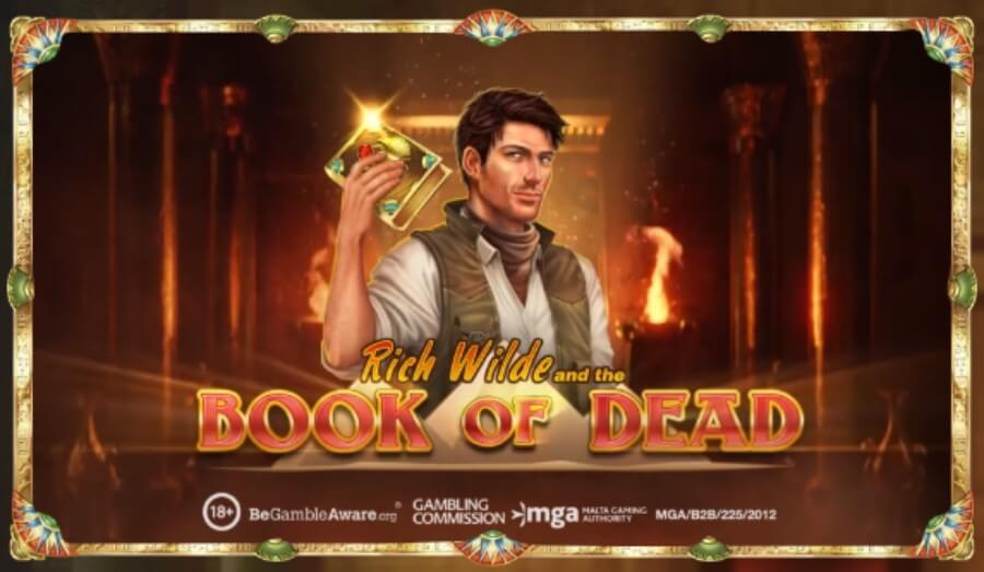 Play'n GO arvostelu Book of Dead kolikkopeli