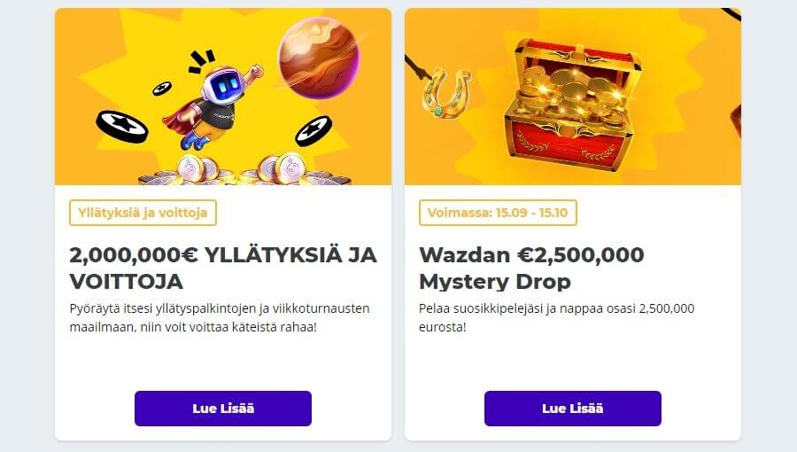 Kampanjoita Boost Casinolla