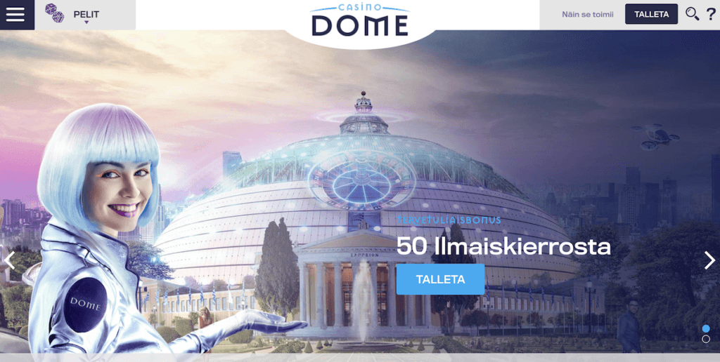CasinoDome etusivu