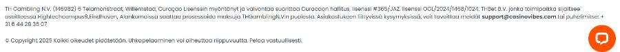 CasinoVibes lisenssi SuomiCasinoCom