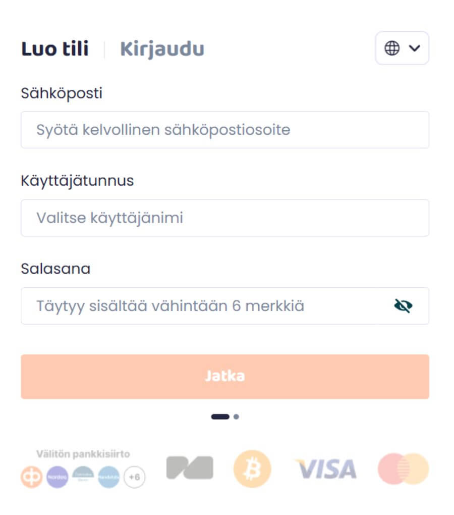 CasinoVibes prosessi SuomiCasinoCom
