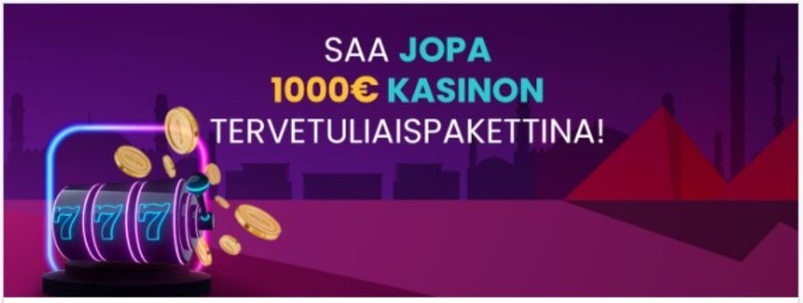 CasinoWinBig Tervetuliaispaketti