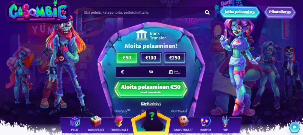 Casombie Pay N Play