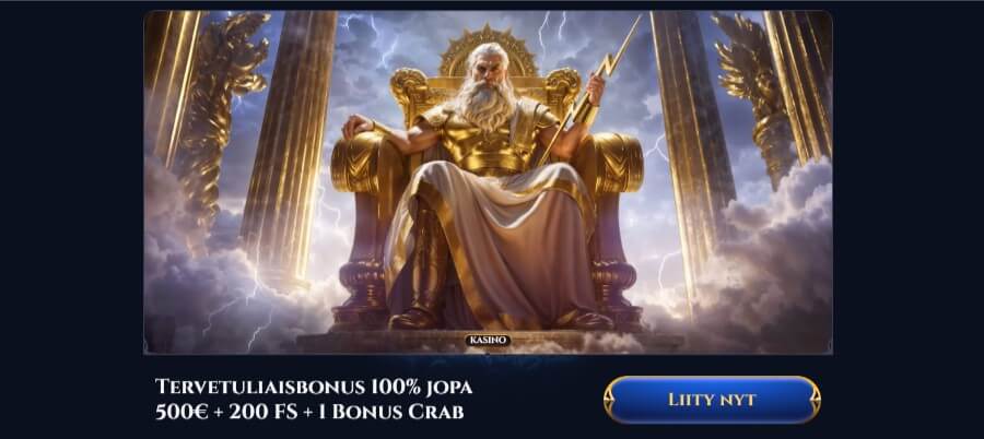 Cazeus tervetulobonus SuomiCasinoCom