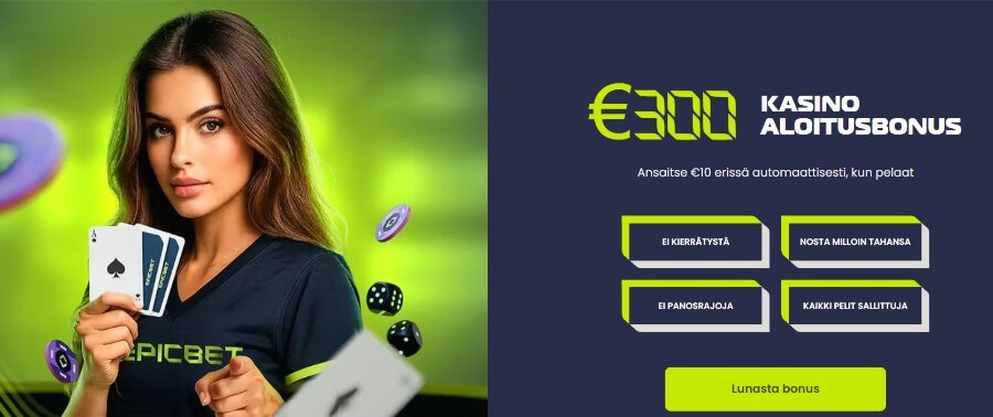 Epicbet ensitalletusbonus suomicasinocom