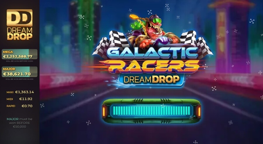 Galactic Racers Dream Drop kolikkopeli arvostelu
