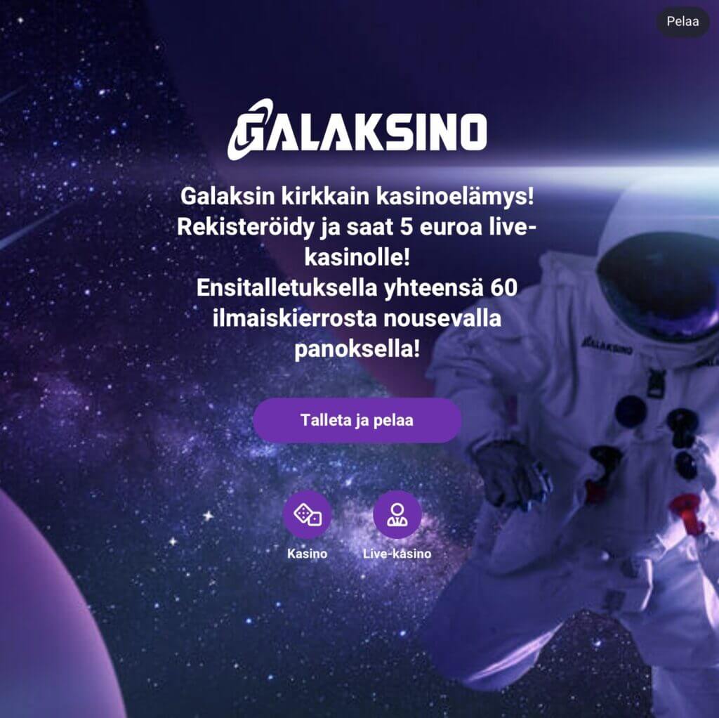 Galaksino offer
