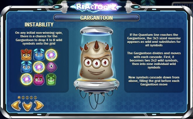 Reactoonz Gargantoon