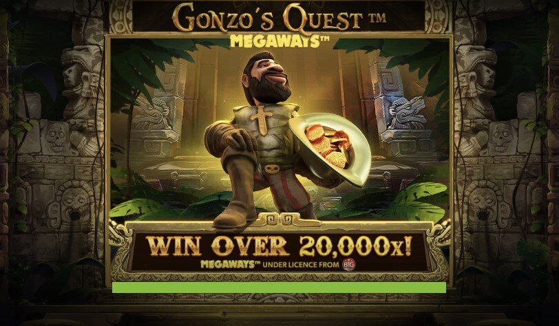 Gonzo's Quest megaways kolikkopeli