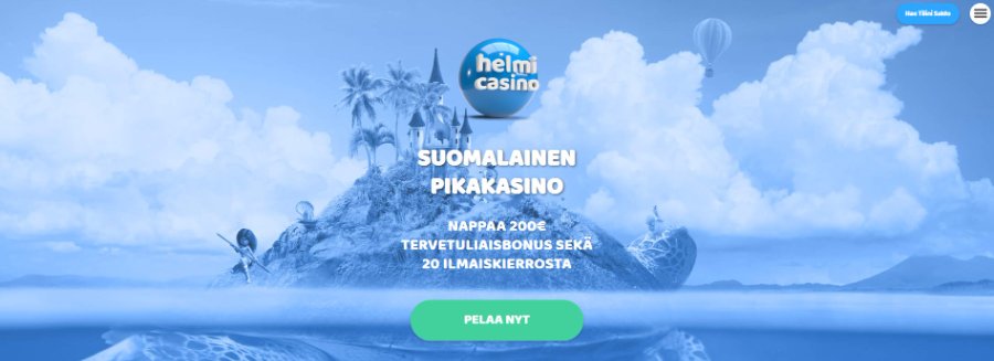 Helmi Casino arvostelu etusivu