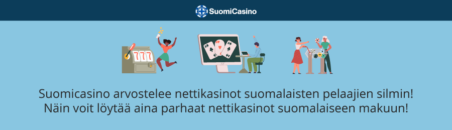 Suomicasino arvostelee