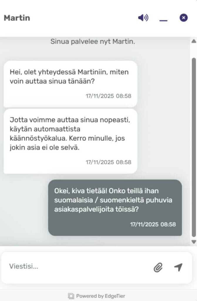 Igni Casino asiakaspalvelu SuomiCasino.com