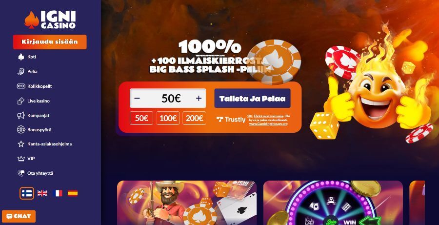 Igni Casino etusivu SuomiCasino.com