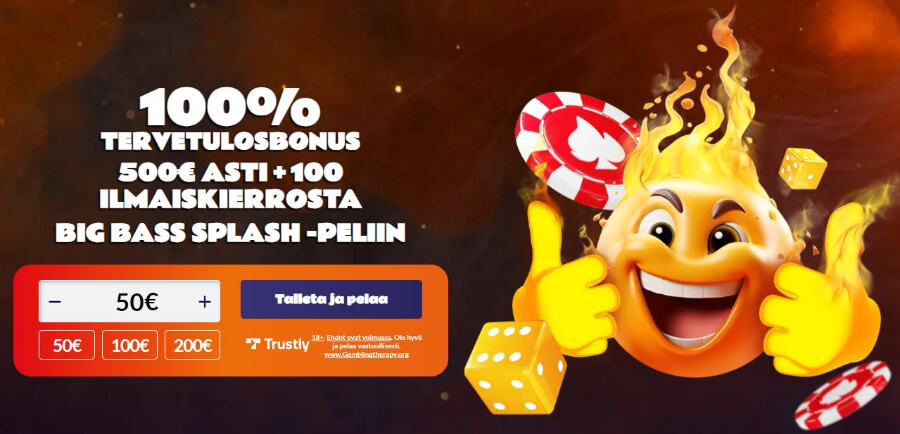 Igni Casino tervetuliaisbonus