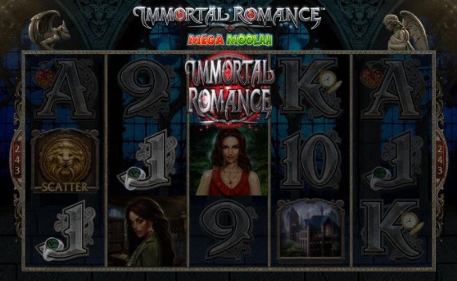 Immortal romance: Mega Moolah