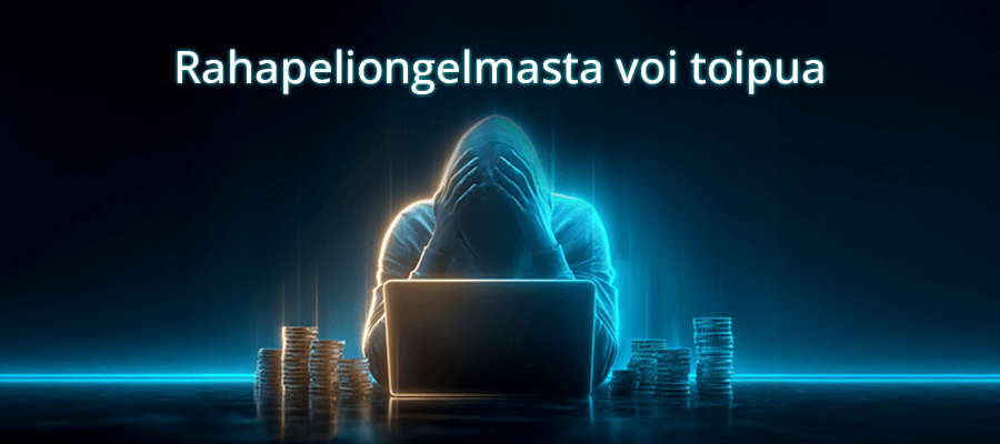 Rahapeliongelmasta voi toipua 