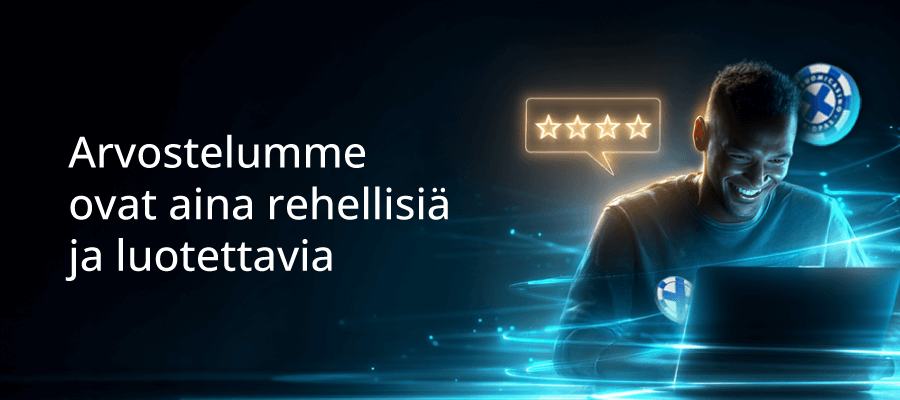 Arvostelumme ovat aina rehellisiä ja luotettavia