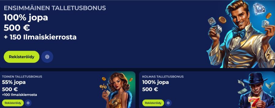 Ivybet ensitalletusbonus suomicasinocom