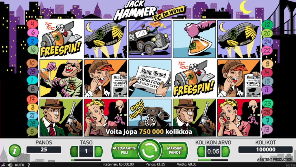 Jack Hammer kolikkopeli