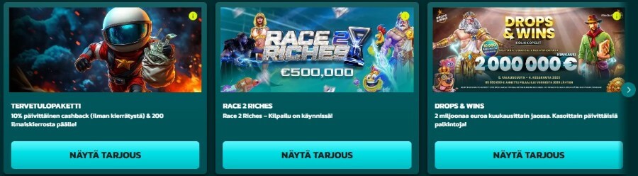 Kaahaus kasino arvostelussa tervetuliaisbonus ja muut kampanjat