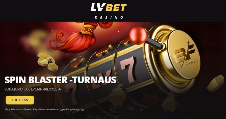 LV Bet Spins Blaster turnaus