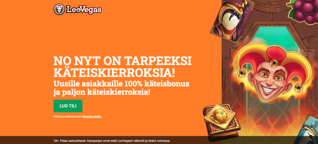 LeoVegas tarjous