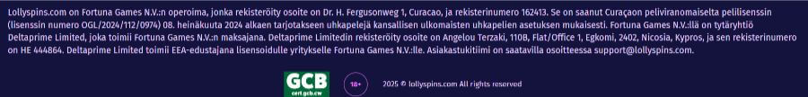 Lolly Spins lisenssi SuomiCasinoCom