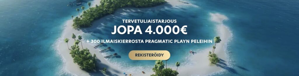 Lucky Dreams casino tervetuliaispaketti