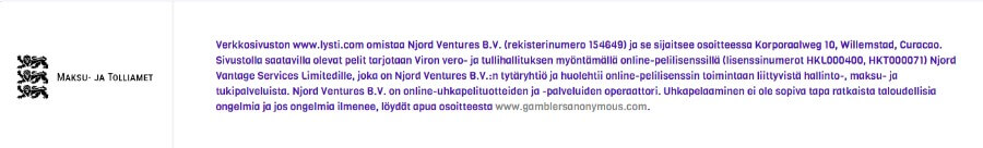 Lysti pelilisenssi SuomiCasinoCom