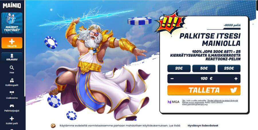 Mainio etusivu suomicasinocom