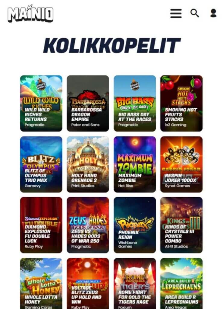Mainio mobiili suomicasinocom