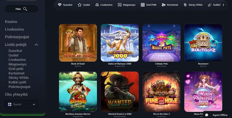 Mammona peliaula SuomiCasinoCom