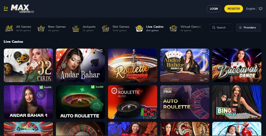 Maxcasino livepelit SuomiCasinoCom