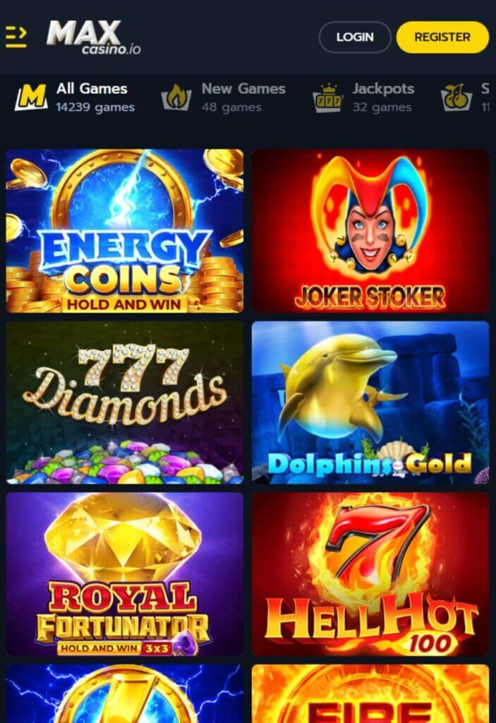 Maxcasino mobiili SuomiCasinoCom