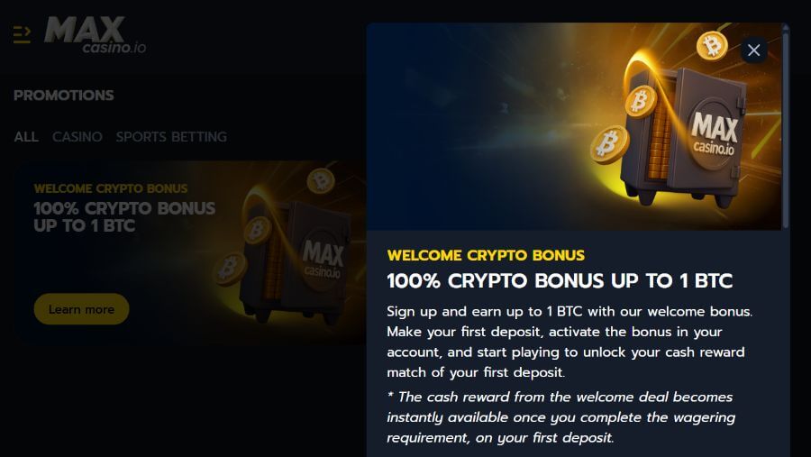 Maxcasino tervetulobonus SuomiCasinoCom