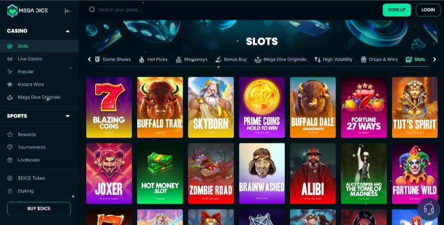 Mega Dice peliaula SuomiCasinoCom