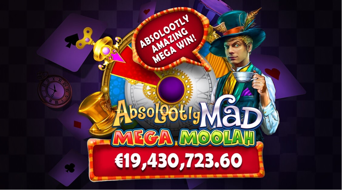 MegaMoolah pelissä jaettu kaikkien aikojen jättipotti
