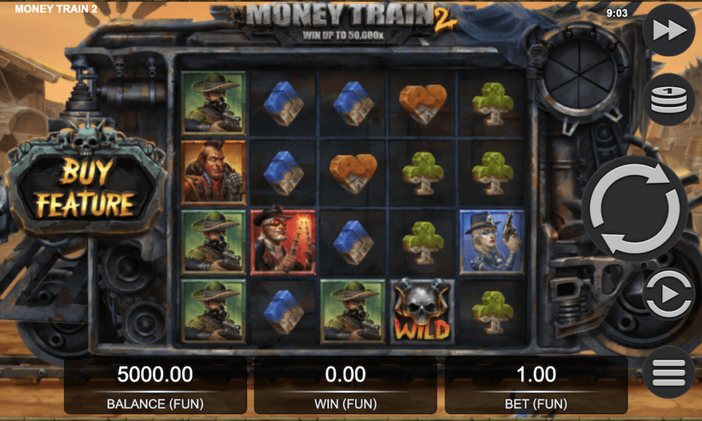Osta bonus Money Train 2 slotista