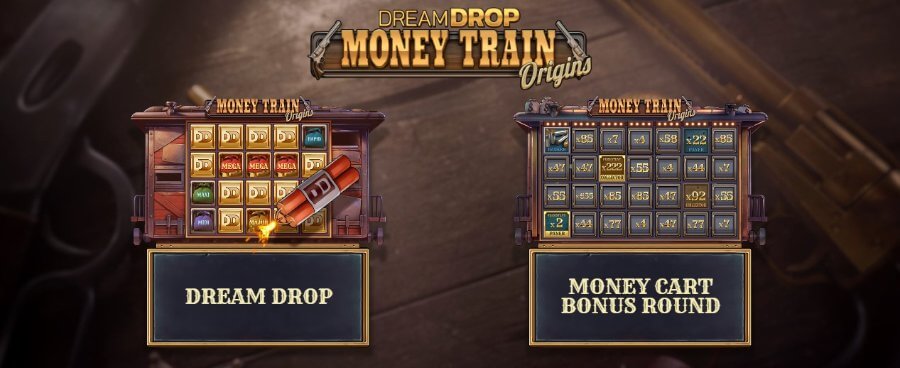 Money Train Origins Dream Drop arvostelu ominaisuudet