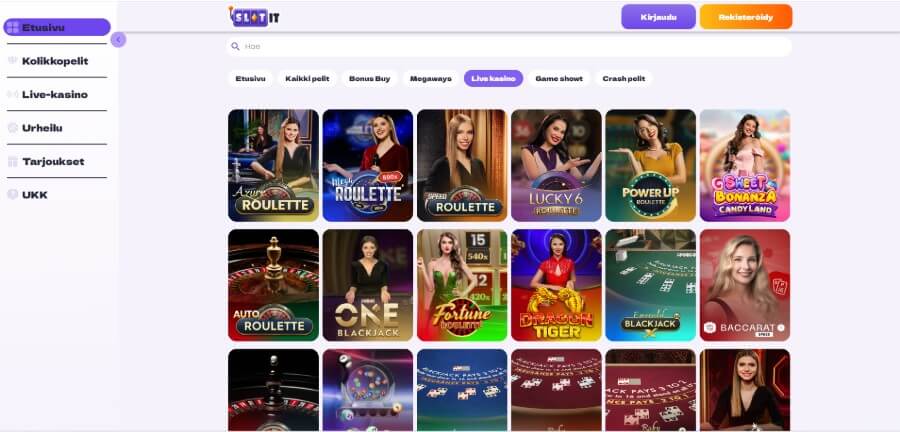 Slot It livekasino