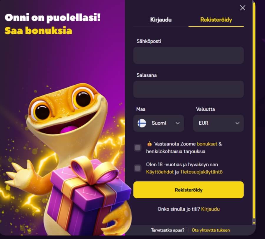 Zoome pelitili
