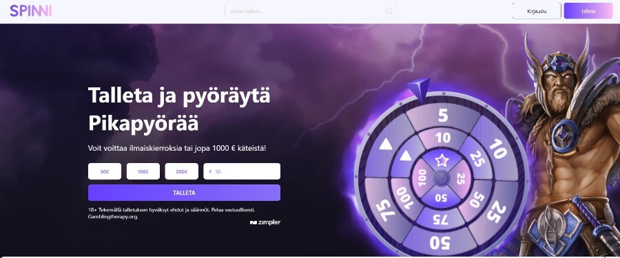 Spinni kokemuksia