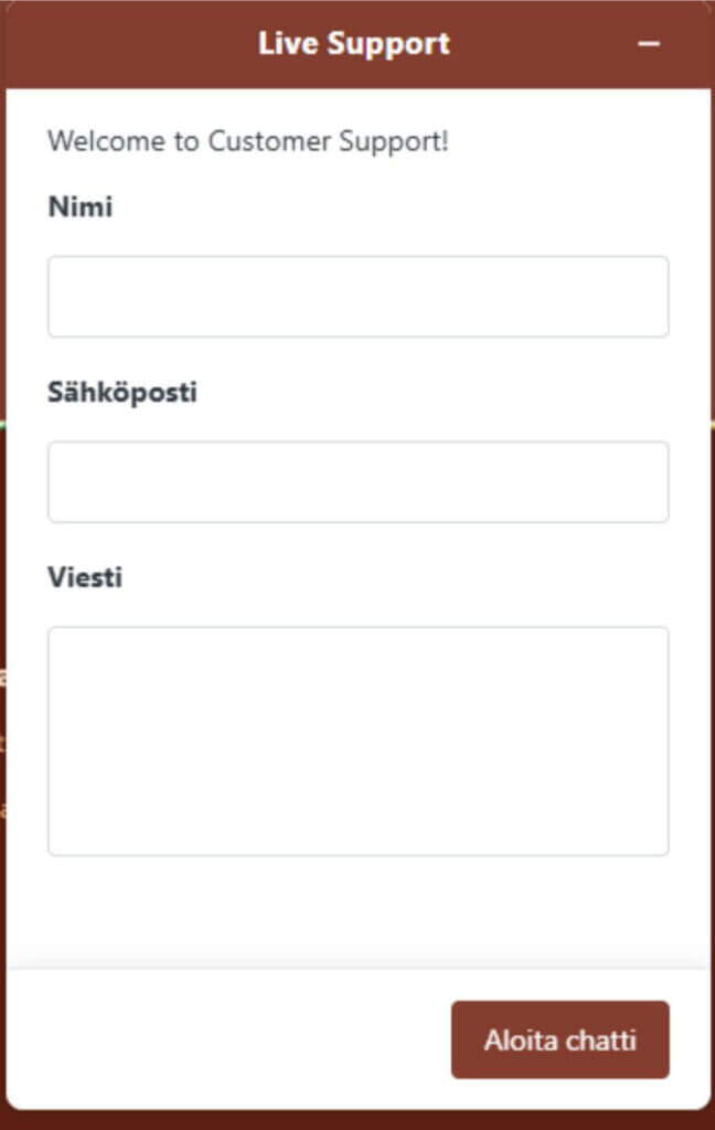 Cleobetra asiakaspalvelu