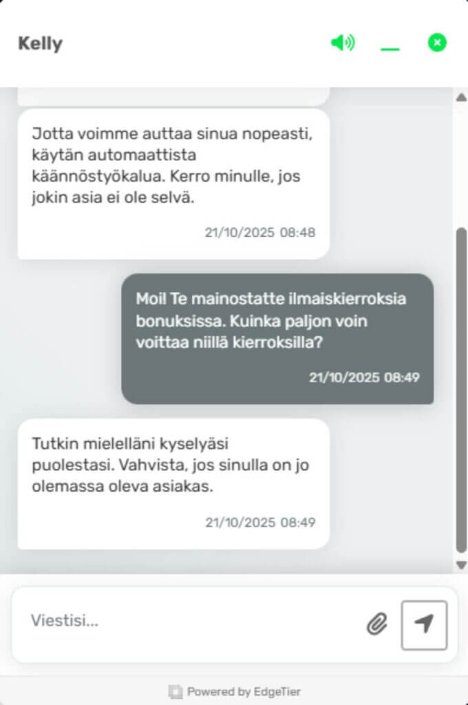 247Bet asiakaspalvelu