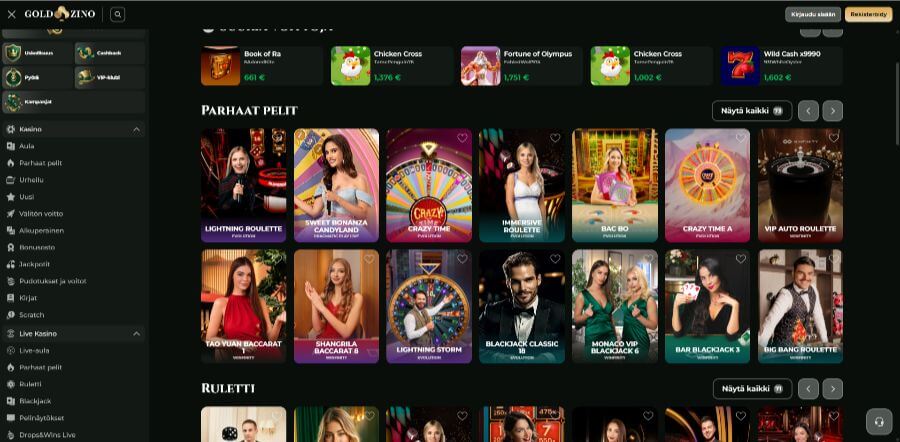 Goldzino livekasino