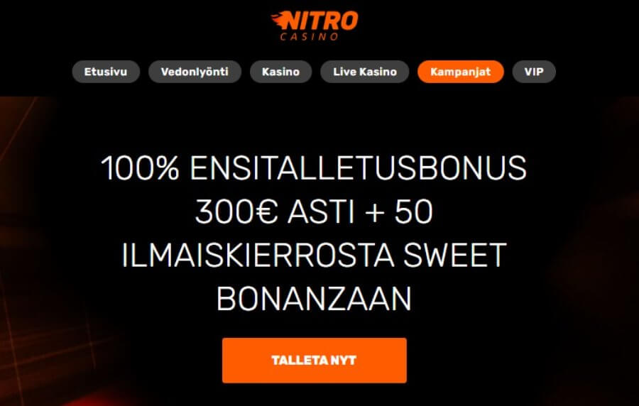 Nitro Casino bons