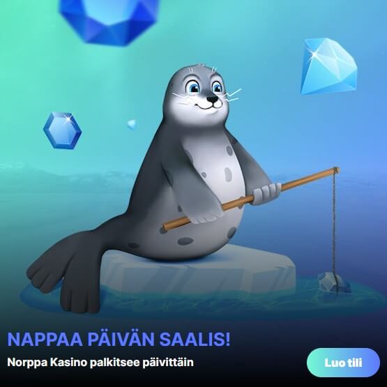 Päivittäisiä palkintoja onnilta