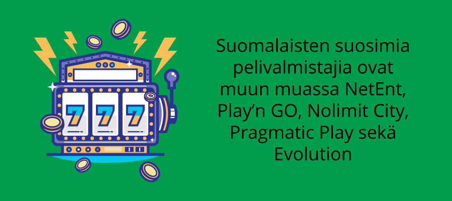 Pelivalmistajat nettikasinoilla